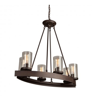  Menlo Park 6-Light Chandelier-(AC10005)-Artcraft