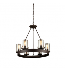  Menlo Park 6-Light Chandelier-(AC10006)-Artcraft