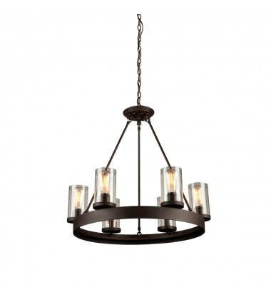  Menlo Park 6-Light Chandelier-(AC10006)-Artcraft