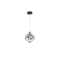  Tulip Collection Integrated LED Pendant, Matte Black-(AC1011)-Artcraft