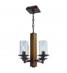  Legno Rustico AC10144BU Chandelier - Artcraft
