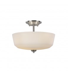  Hudson AC10468BN Semi Flush - Artcraft