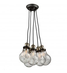  Edison 5-Light Chandelier-(AC10485)-Artcraft