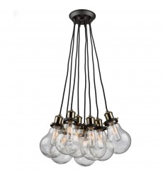  Edison 8-Light Chandelier-(AC10488)-Artcraft