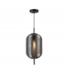  Vita Collection 1-Light Pendant Black-(AC10631BK)-Artcraft