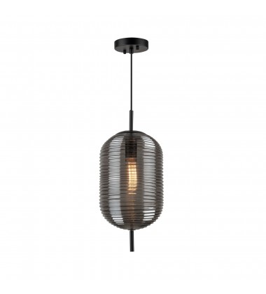  Vita Collection 1-Light Pendant Black-(AC10631BK)-Artcraft