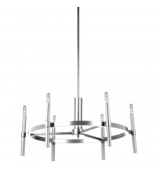  Encore 6-Light Chandelier-(AC10666PN)-Artcraft