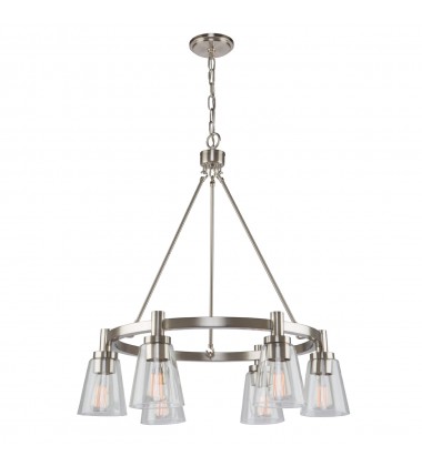  Clarence 6-Light Chandelier-(AC10765BN)-Artcraft