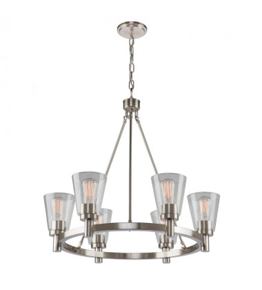  Clarence AC10766BN Chandelier - Artcraft