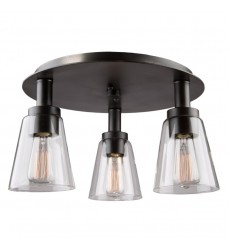 Clarence AC10768OB Flush Mount - Artcraft  Clarence AC10768OB Flush Mount - Artcraft
