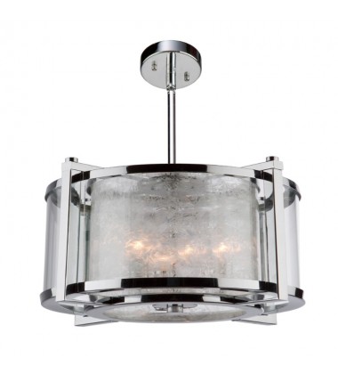  Crackled Ice AC10803CH Chandelier - Artcraft