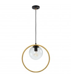  Lugano 1 Light Cord Pendant-(AC10890VB)-Artcraft