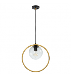  Lugano 1 Light Cord Pendant-(AC10890VB)-Artcraft