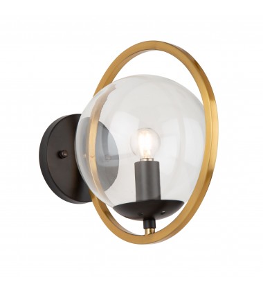  Lugano 1 Light Wall Light-(AC10891VB)-Artcraft
