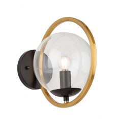 Lugano 1 Light Wall Light-(AC10891VB)-Artcraft Lugano 1 Light Wall Light-(AC10891VB)-Artcraft