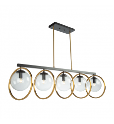  Lugano 5 Light Island Light-(AC10896VB)-Artcraft