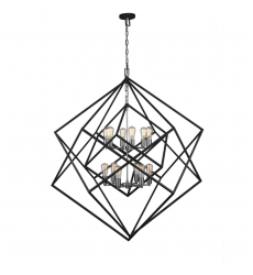  Artistry 12-Light Chandelier-(AC11112PN)-Artcraft