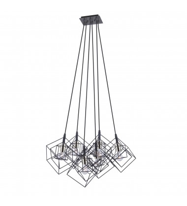 Artistry 6-Light Chandelier-(AC11119PN)-Artcraft Artistry 6-Light Chandelier-(AC11119PN)-Artcraft