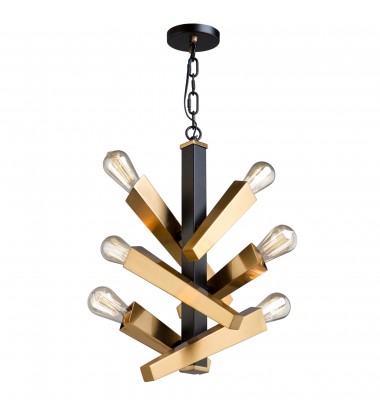  Olympia 6-Light Chandelier-(AC11157)-Artcraft