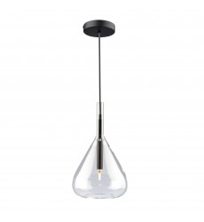 Conic 1 Light Pendant Black-(AC11161BK)-Artcraft