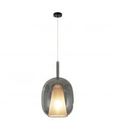 DUSK PENDANT SMOKE GLASS-(AC11219SM)-Artcraft