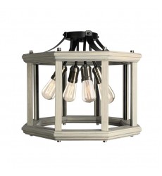  Sandalwood AC11224BW Flush Mount - Artcraft