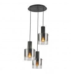  Henley 3 Light Chandelier-(AC11523SM)-Artcraft
