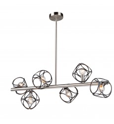  Sorrento 6 Light Island Light -(AC11567NB)-Artcraft