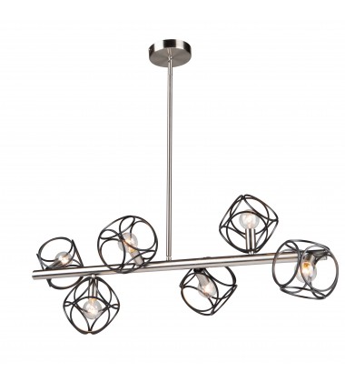  Sorrento 6 Light Island Light -(AC11567NB)-Artcraft