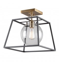 Bridegtown 1 Light Semi-Flush Mount-(AC11600VB)-Artcraft Bridegtown 1 Light Semi-Flush Mount-(AC11600VB)-Artcraft