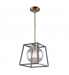 Bridegtown 1 Light Cage Pendant-(AC11601VB)-Artcraft Bridegtown 1 Light Cage Pendant-(AC11601VB)-Artcraft