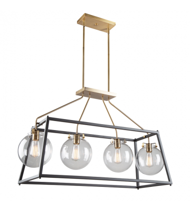 Bridegtown 4 Light Cage Pendant-(AC11604VB)-Artcraft Bridegtown 4 Light Cage Pendant-(AC11604VB)-Artcraft