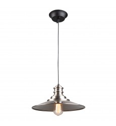  Broxton 1 Light Metal Shade Pendant-(AC11661BN)-Artcraft