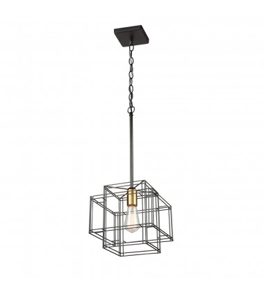  Artisan 1 Light Pendant-(AC11731BK)-Artcraft