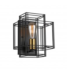 Artisan 1 Light Sconce-(AC11737BK)-Artcraft Artisan 1 Light Sconce-(AC11737BK)-Artcraft