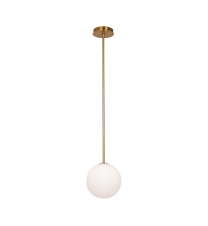  Aurelia Collection 1-Light Pendant Brass-(AC11761BR)-Artcraft