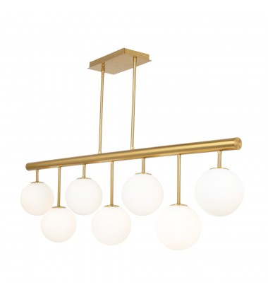  Aurelia Collection 7-Light Island/Pool Table Brass-(AC11767BR)-Artcraft
