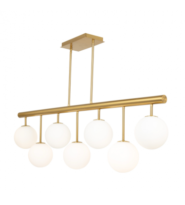  Aurelia Collection 7-Light Island/Pool Table Brass-(AC11767BR)-Artcraft