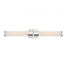  Positano - 2-Light Bathroom Vanity Light - Clear Glass/Polished Nickel-(AC11773CN)-Artcraft