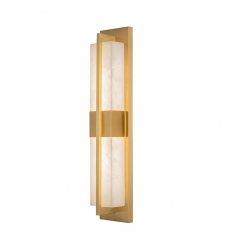 Briana Integrated LED Wall Sconce, Brushed Brass-(AC11776BR)-Artcraft