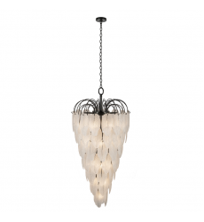 Alessia 23 Light Chandelier, Black-(AC11784BK)-Artcraft Alessia 23 Light Chandelier, Black-(AC11784BK)-Artcraft