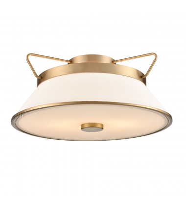  Layla Semi Flushmount Brushed Brass-(AC11833BB)-Artcraft