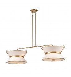  Layla Linear Island Fixture Brushed Brass-(AC11834BB)-Artcraft