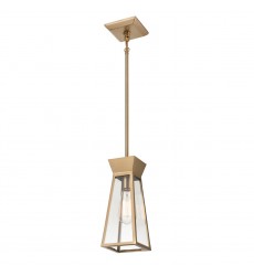  Lucian Single Pendant Brushed Brass-(AC11850BB)-Artcraft