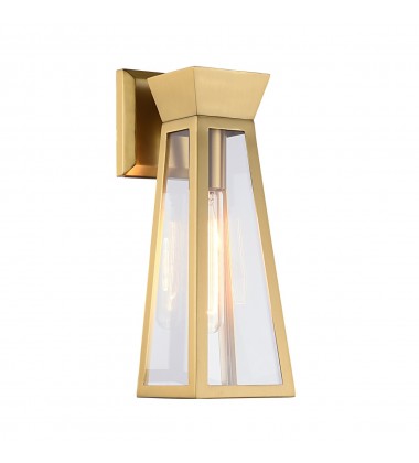  Lucian Wall Sconce Brushed Brass-(AC11857BB)-Artcraft