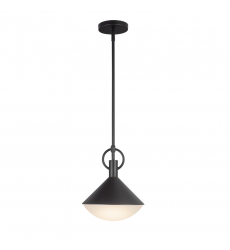 Abruzzo Collection 1-Light Pendant Black-(AC11861BK)-Artcraft Abruzzo Collection 1-Light Pendant Black-(AC11861BK)-Artcraft