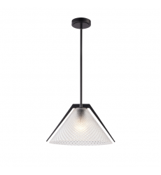  Baltic Collection 1-Light Pendant Black-(AC11911BK)-Artcraft