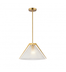  Baltic Collection 1-Light Pendant Brass-(AC11911BR)-Artcraft