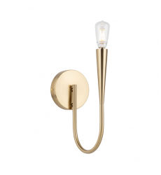 Bronte Collection 1-Light Sconce Brass-(AC11921BR)-Artcraft Bronte Collection 1-Light Sconce Brass-(AC11921BR)-Artcraft
