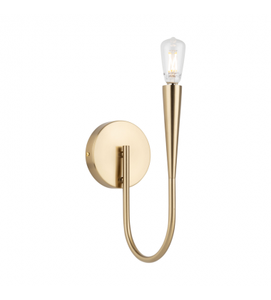 Bronte Collection 1-Light Sconce Brass-(AC11921BR)-Artcraft Bronte Collection 1-Light Sconce Brass-(AC11921BR)-Artcraft